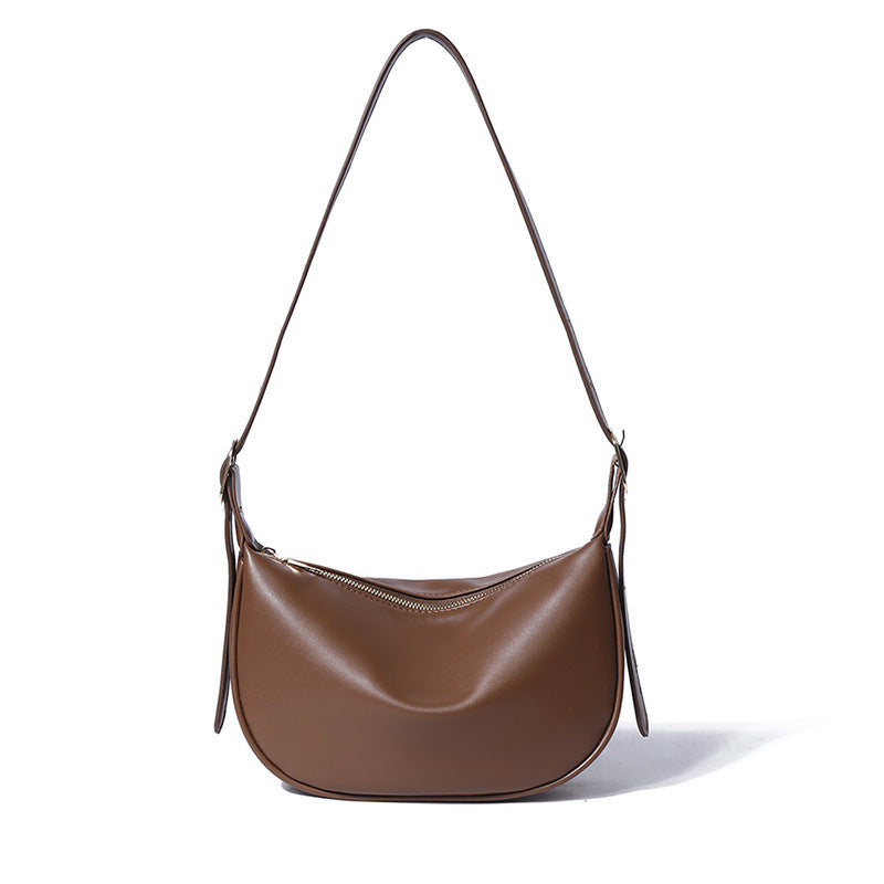 Women's High-grade Western Style Large Capacity Dumpling Shoulder Bags