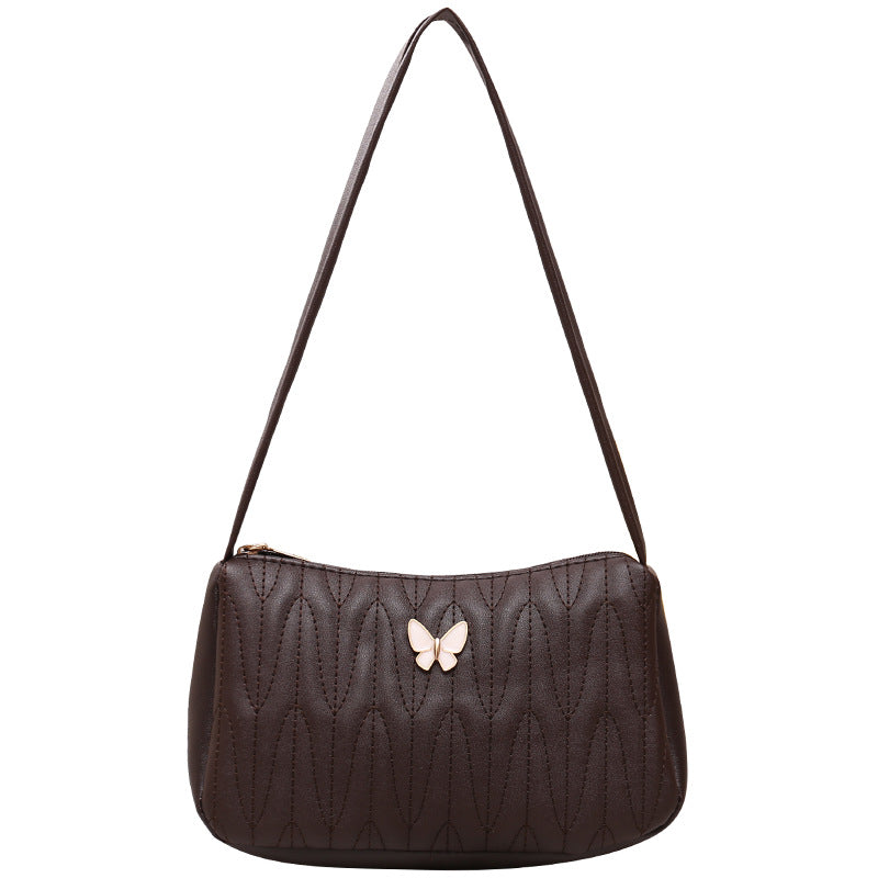 Women's Comfortable Rhombus Underarm Embroidered Fashion Bags