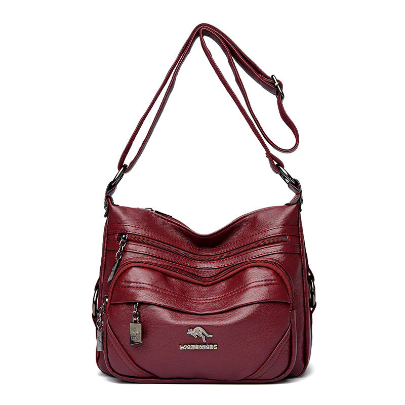Kangaroo For Mom Fashion Grandma Large Crossbody Bags
