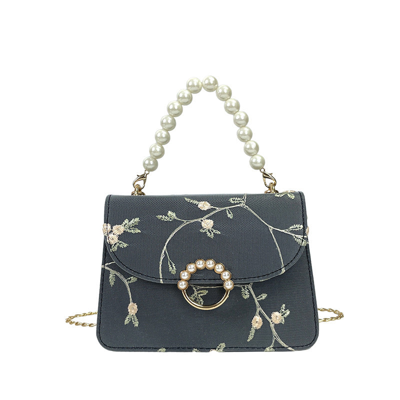 Simple Fashion Pearl Hand Female Summer Trendy Shoulder Bags