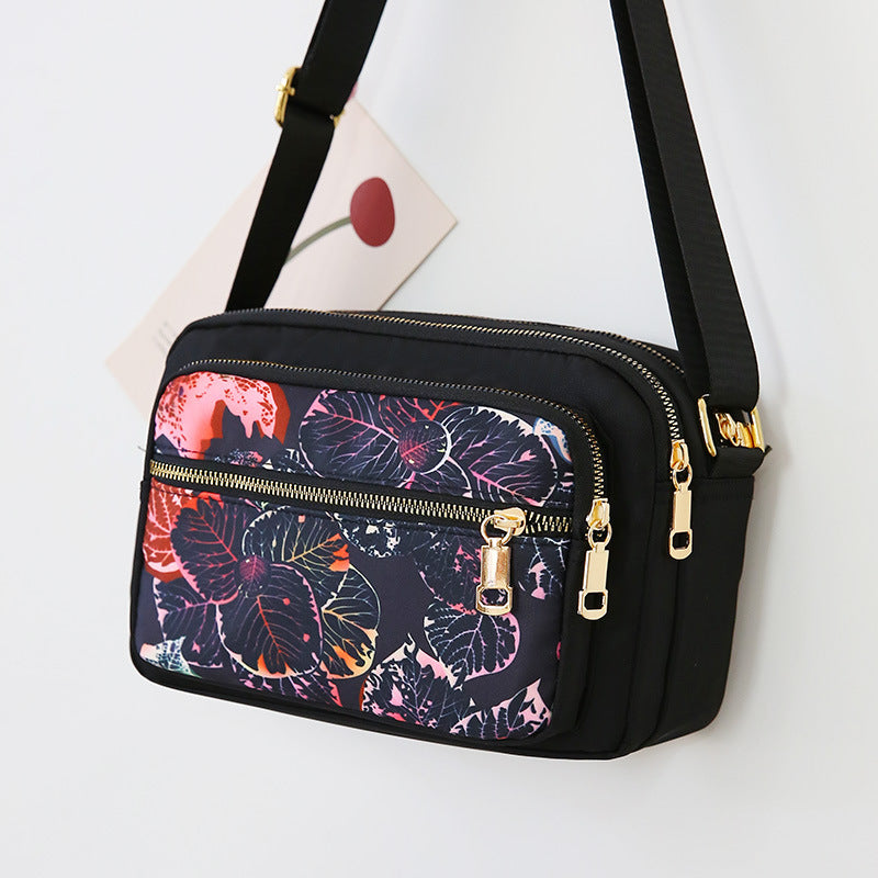 Women's Fashion Nylon Cloth Mummy Canvas Stall Shoulder Bags