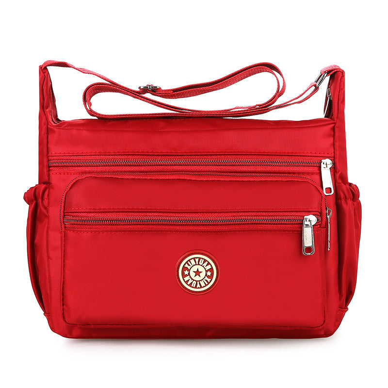 Women's Large Capacity Flower Cloth Oxford Canvas Shoulder Bags