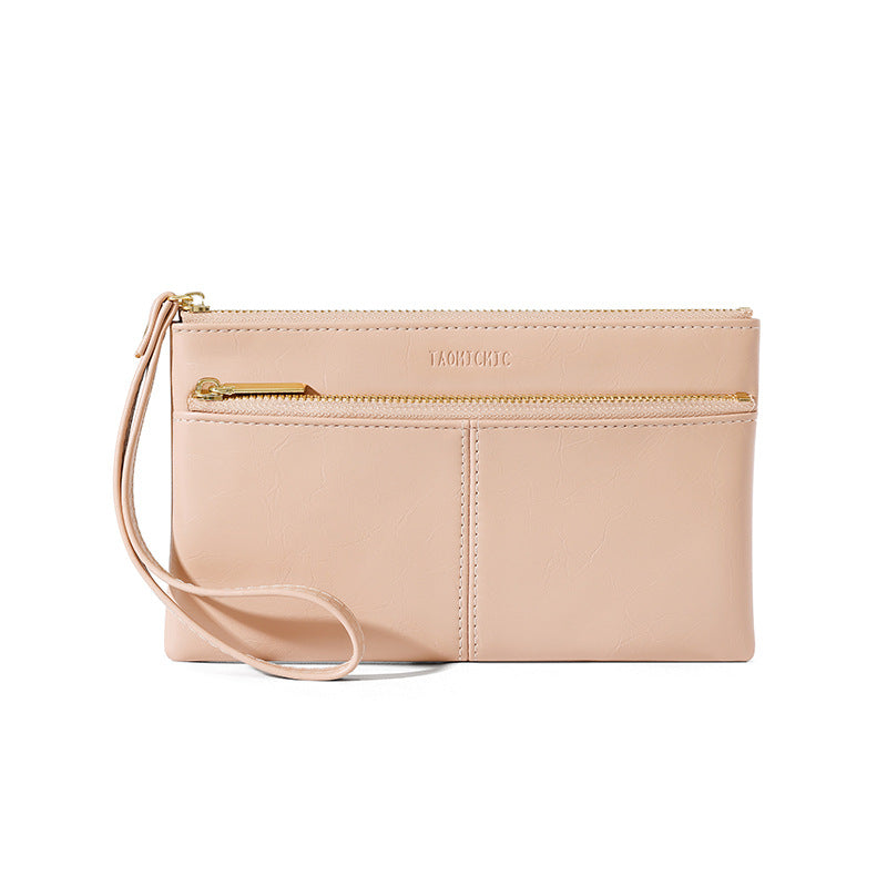 Women's Niche Large Capacity Long Stylish Portable Ladies Wallets