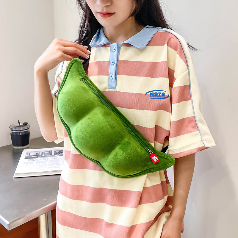 Style Female Soft Adorable Plush Cute Crossbody Bags