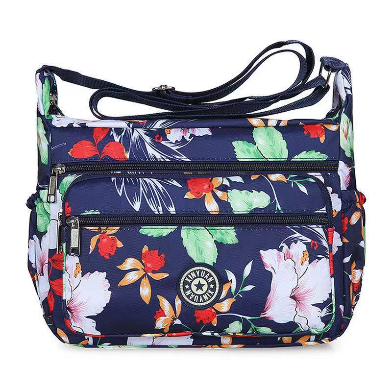 Women's Floral Cloth Stall Night Market Large Crossbody Bags
