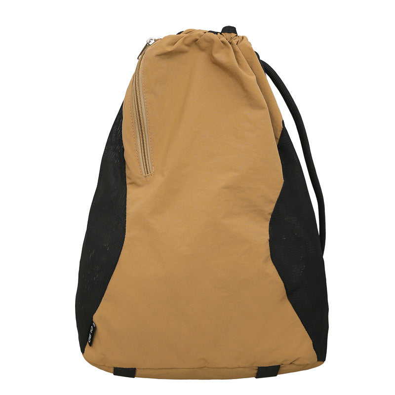 Lightweight Idle Style Drawstring Fashion Solid Travel Bags