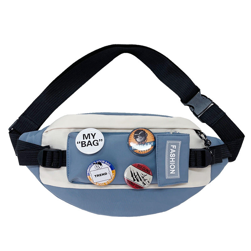 Fashion Men's New Pretty Nylon Trendy Men's Chest Bags