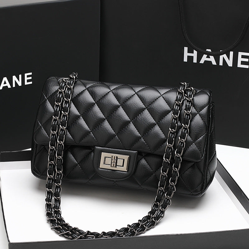 Women's Classic Style Rhombus Chain Fashion Crossbody Bags
