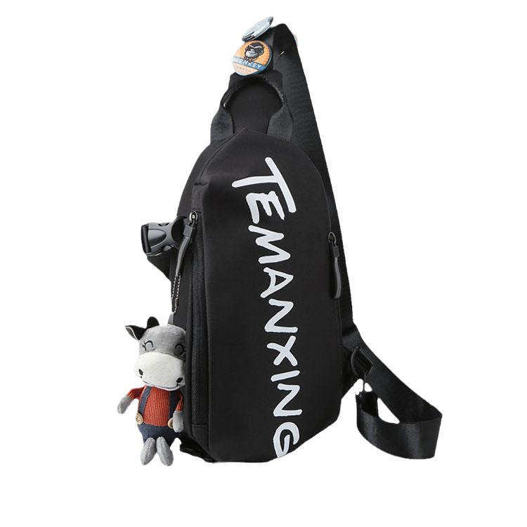 Classy Men's Slouchy Fashion Boys Female Men's Chest Bags