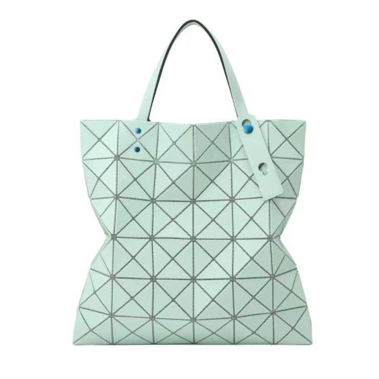 Women's March Grid Frosted Matte Surface Diamond Shoulder Bags