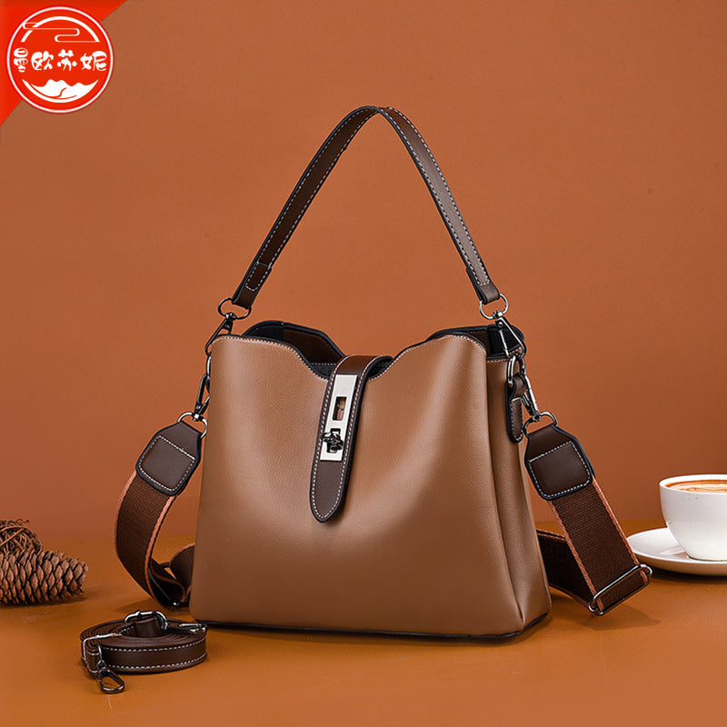 Women's Light Luxury Minority Retro Large Capacity Bags