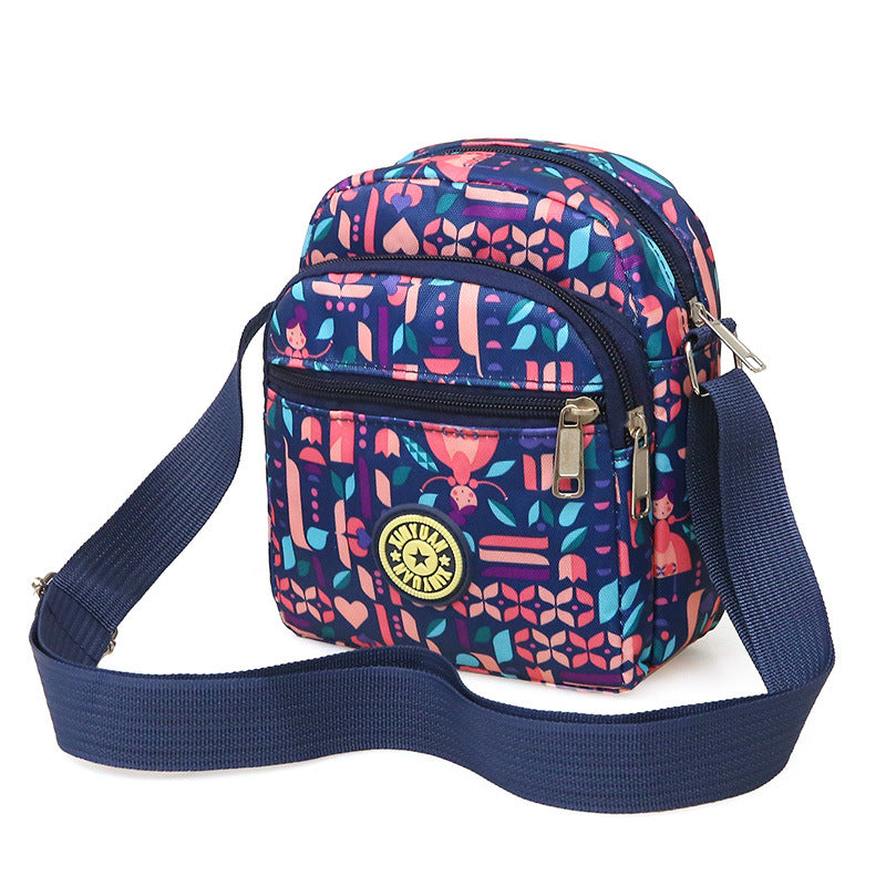 Pretty Women's Flower Cloth Oxford Mother Shoulder Bags