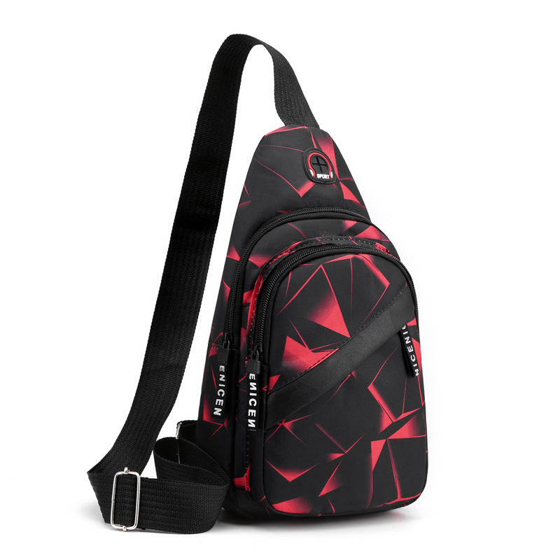 Men's Fashion Korean Style Lightweight Couple Men's Chest Bags