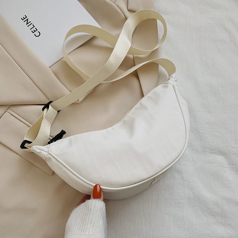 Women's Nylon Fashionable Dumpling Lightweight Underarm Shoulder Bags