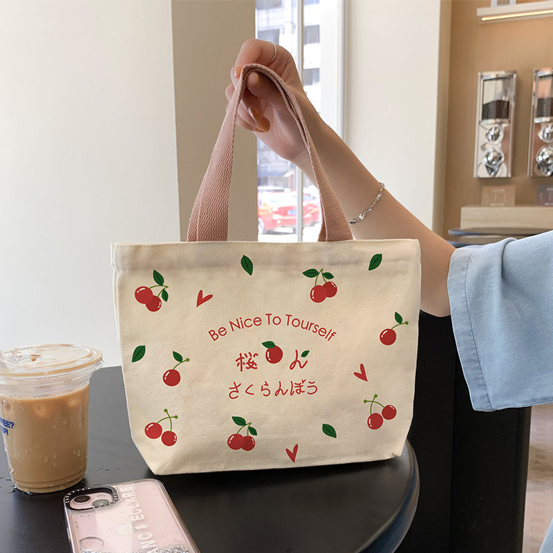 Popular Canvas Female Niche Portable Lady's Handbags