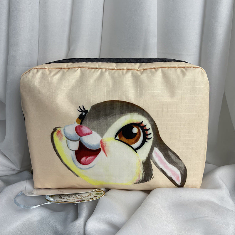 Name Cartoon Horizontal Printing Female Makeup Crossbody Bags