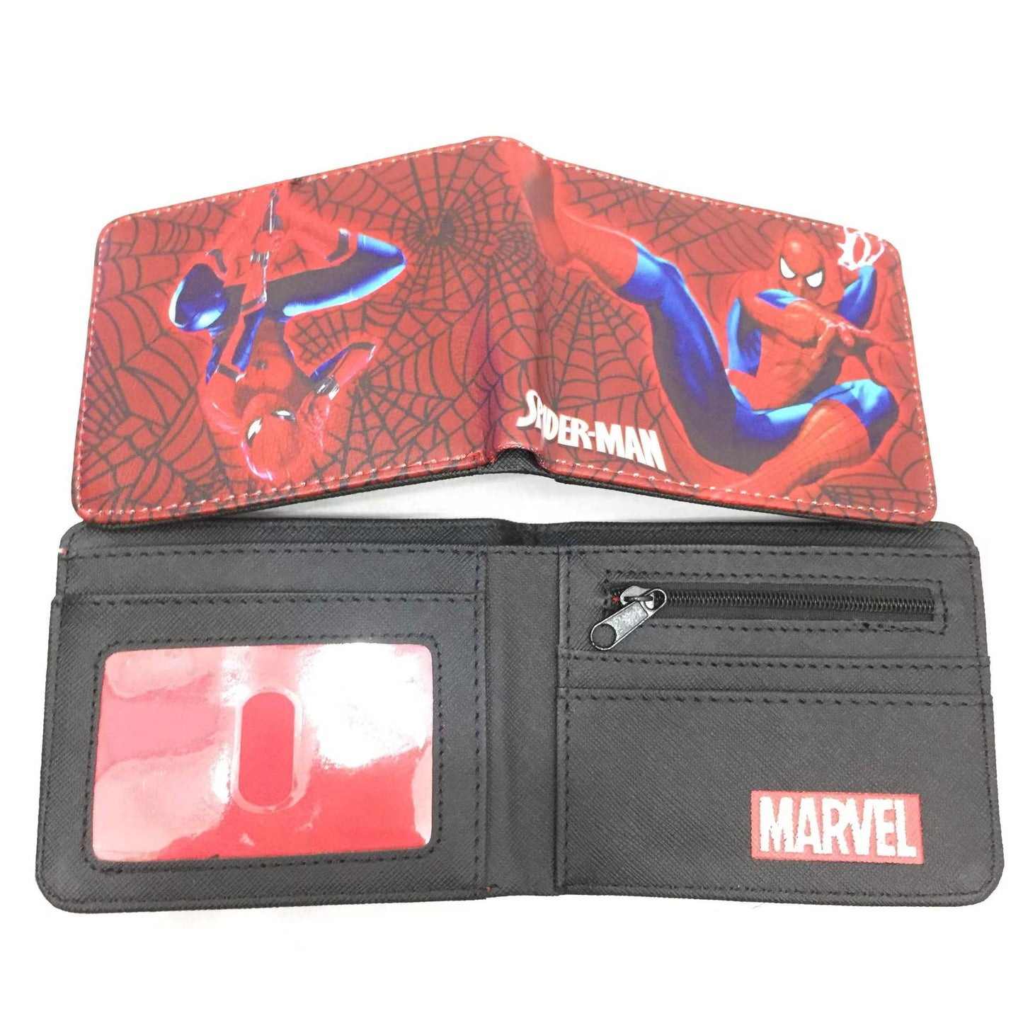 Men's Heros Short Black Spider Green Less Ladies Wallets