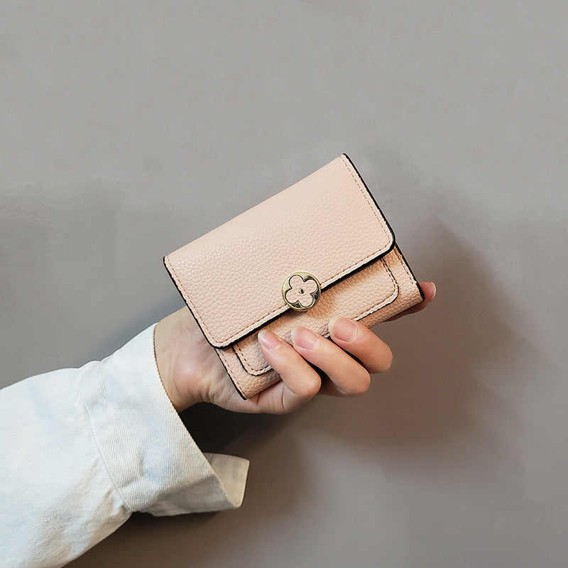Women's Pattern Fashion Female Short Korean Ladies Wallets