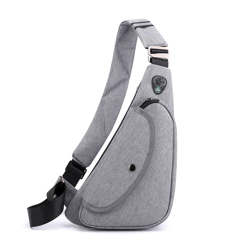 Stylish Men's Oxford Cloth Water Repellent Men's Chest Bags