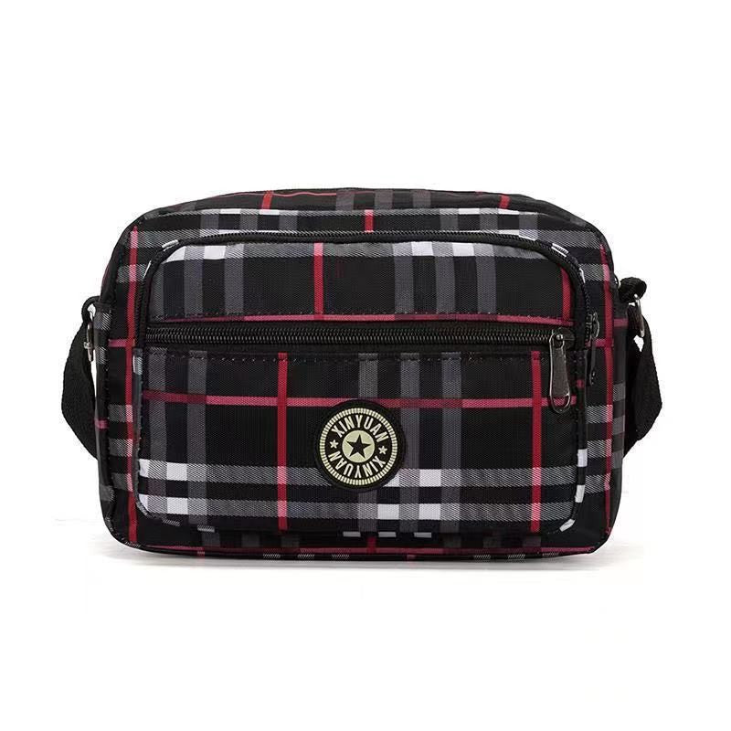 Women's Oxford Cloth Mother Flower Canvas Stall Crossbody Bags