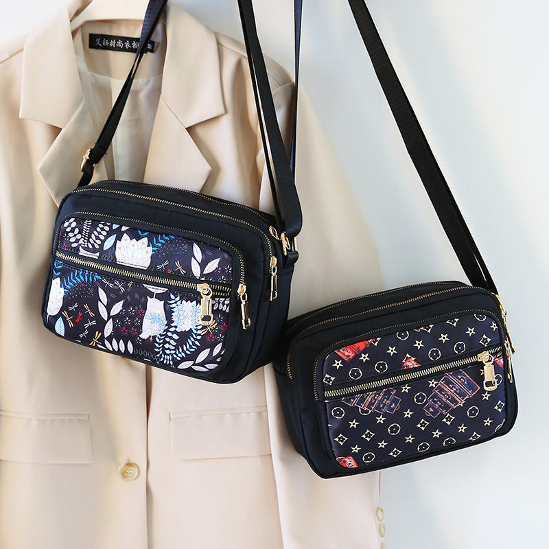 Popular Women's Graceful Fashion Nylon Cloth Crossbody Bags