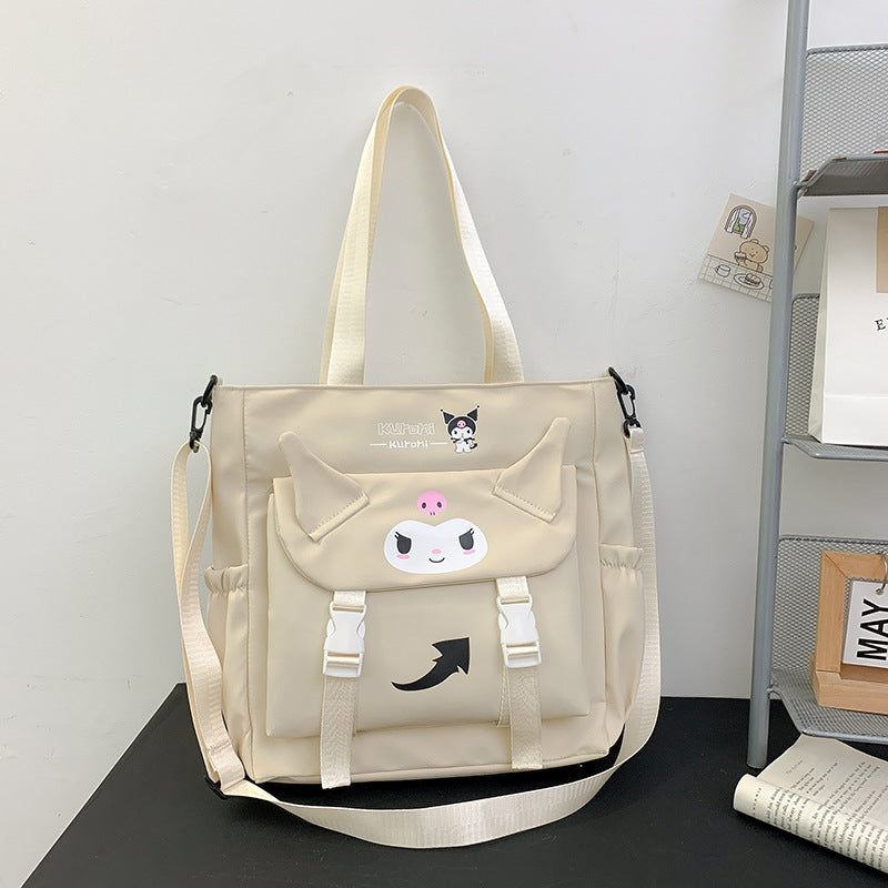 Women's Simple Fresh Fashion College Class Tuition Shoulder Bags