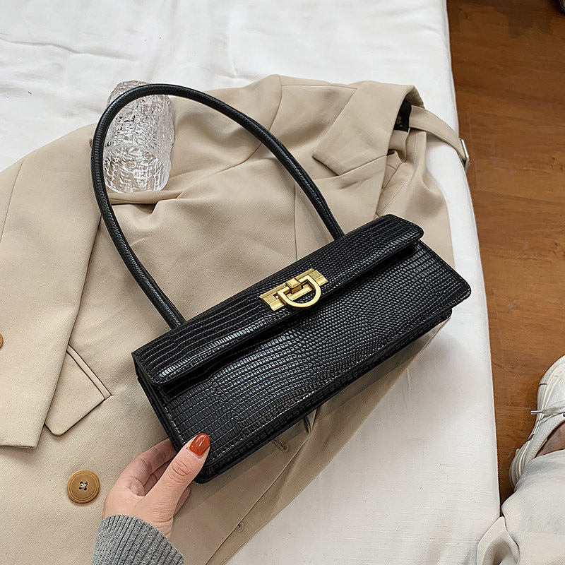 Women's French Style Underarm Niche Fashion Baguette Shoulder Bags