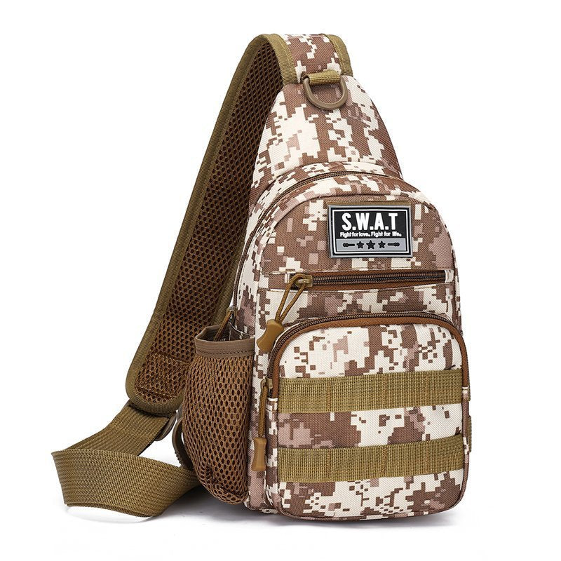 Men's Attractive Oxford Cloth Canvas Stall Men's Chest Bags