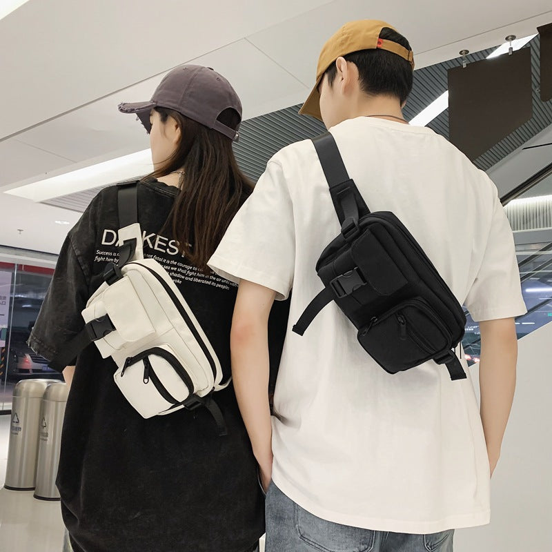 Women's & Men's & Trendy Cool Slanted Street Fashion Men's Chest Bags
