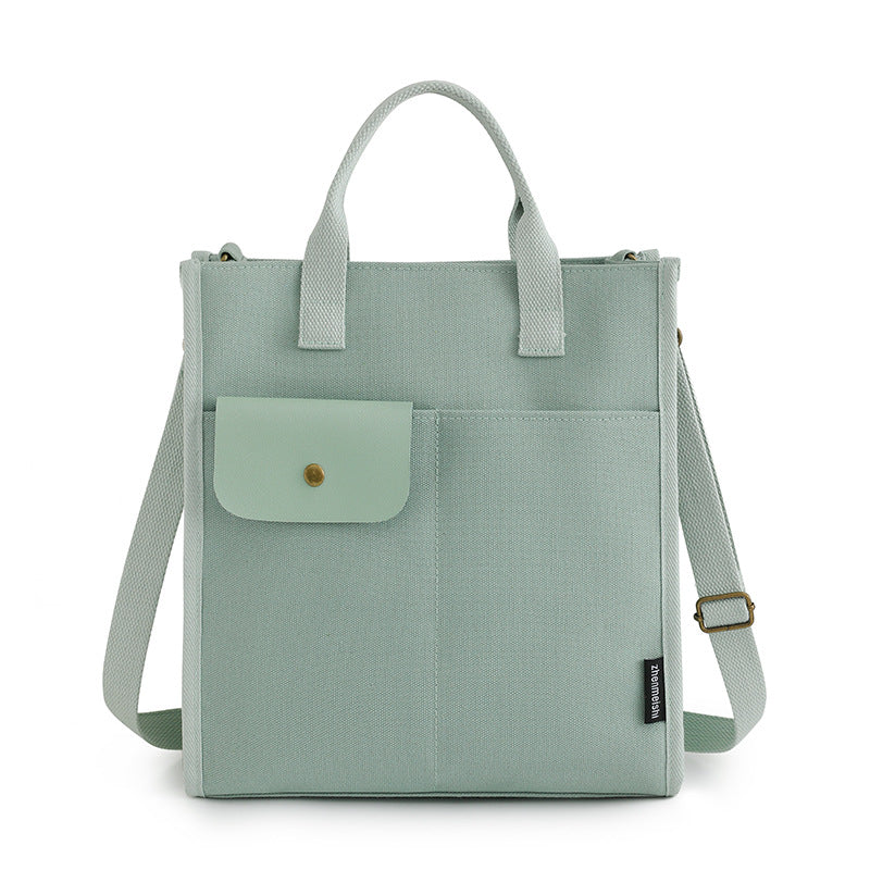 Women's Classy Pretty Canvas College Tuition Bags