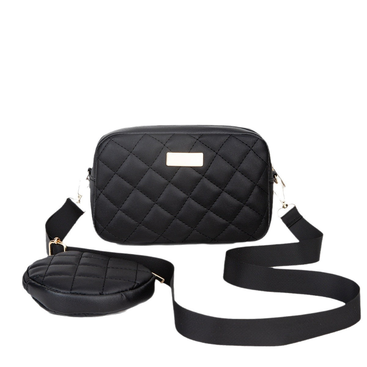 Women's Luxury Minority Fashion Two-piece Suit Simple Commute Women's Messenger Bag