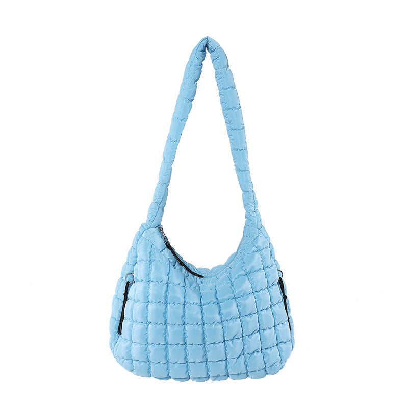 Women's Fashion Portable Dumpling Large Capacity Down Crossbody Bags