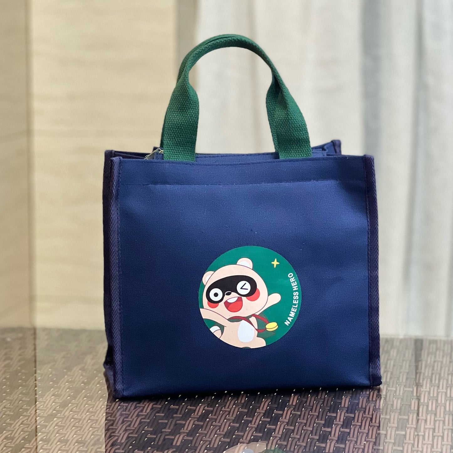 Cute Bear Lunch Box Hand Carrying Large Capacity For Handbags