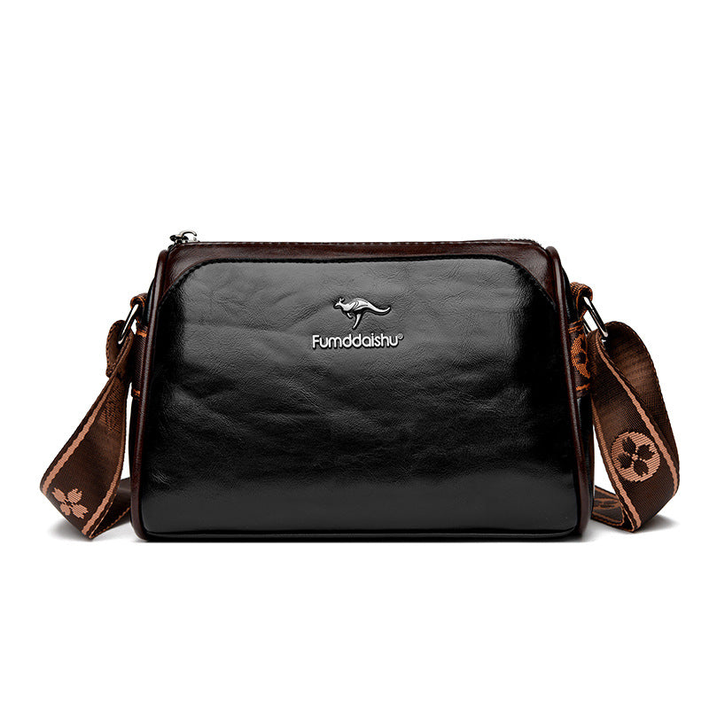 Women's Trendy Retro Double-sided Pillow Light Luxury Crossbody Bags