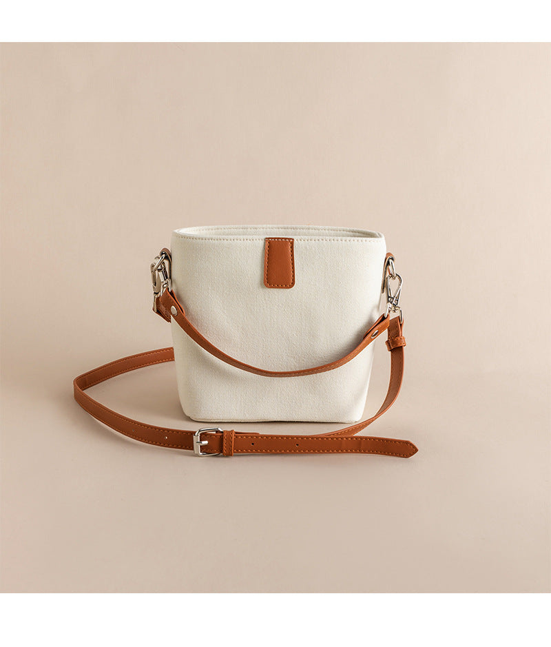 Classic Popular Women's One Simple Canvas Shoulder Bags
