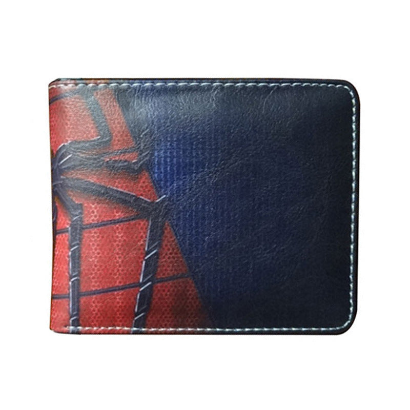 Men's Heros Short Black Spider Green Less Ladies Wallets