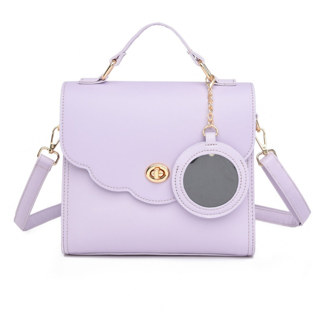 Shell Cartoon Fashion Versatile Cute Lace Badge Crossbody Bags
