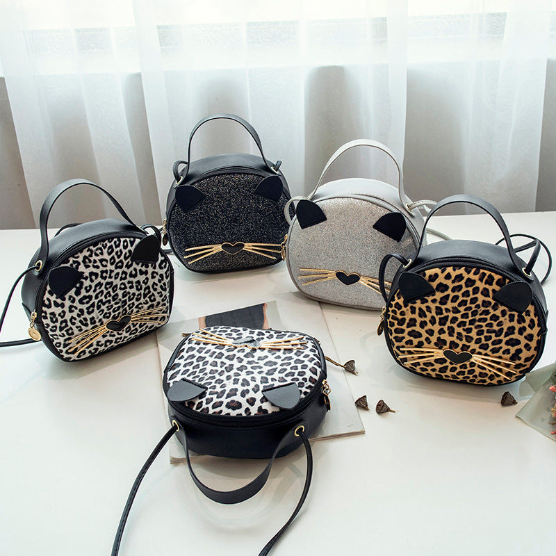 Women's Autumn Trendy Animal Pattern Stylish Shoulder Bags