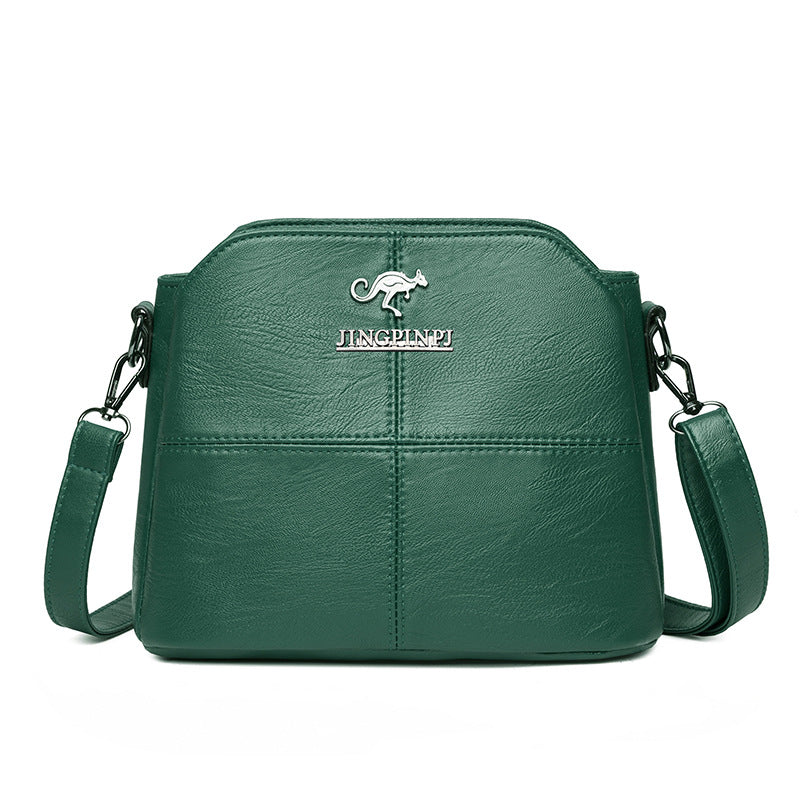 Women's Capacity Fashion Korean Style Solid Color Bags