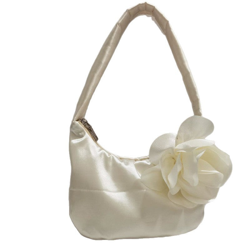 Women's Flowers Dumpling Summer Gentle Sweet Popular Women's Shoulder Bag