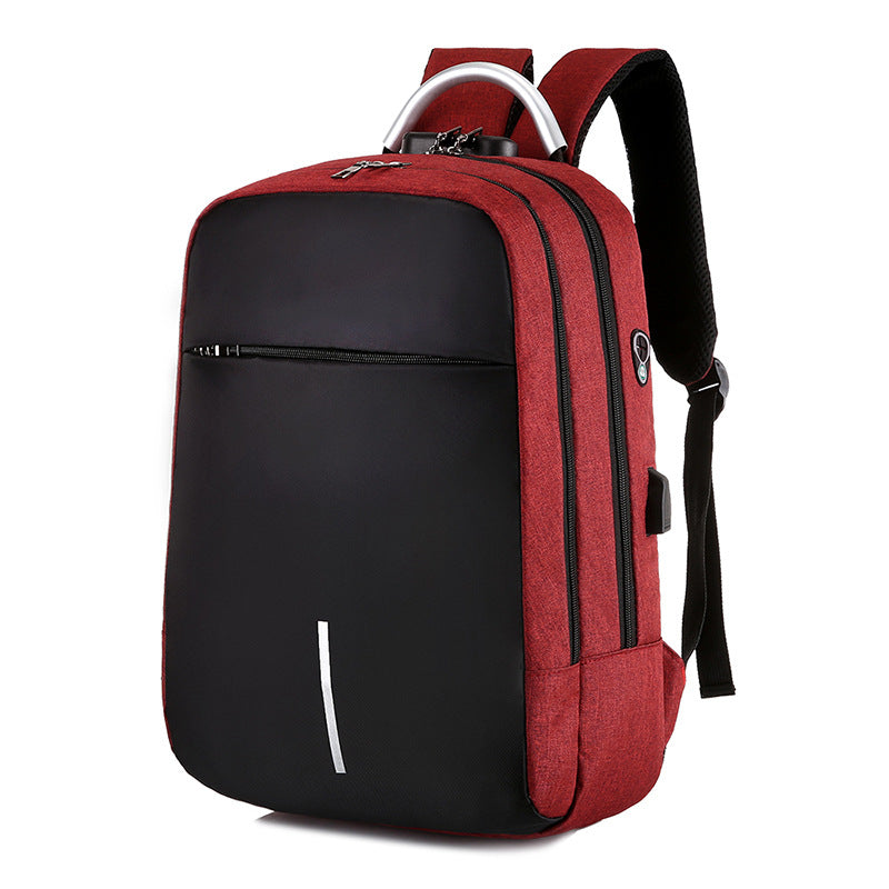 Rechargeable Business Large Capacity Computer Korean Backpacks