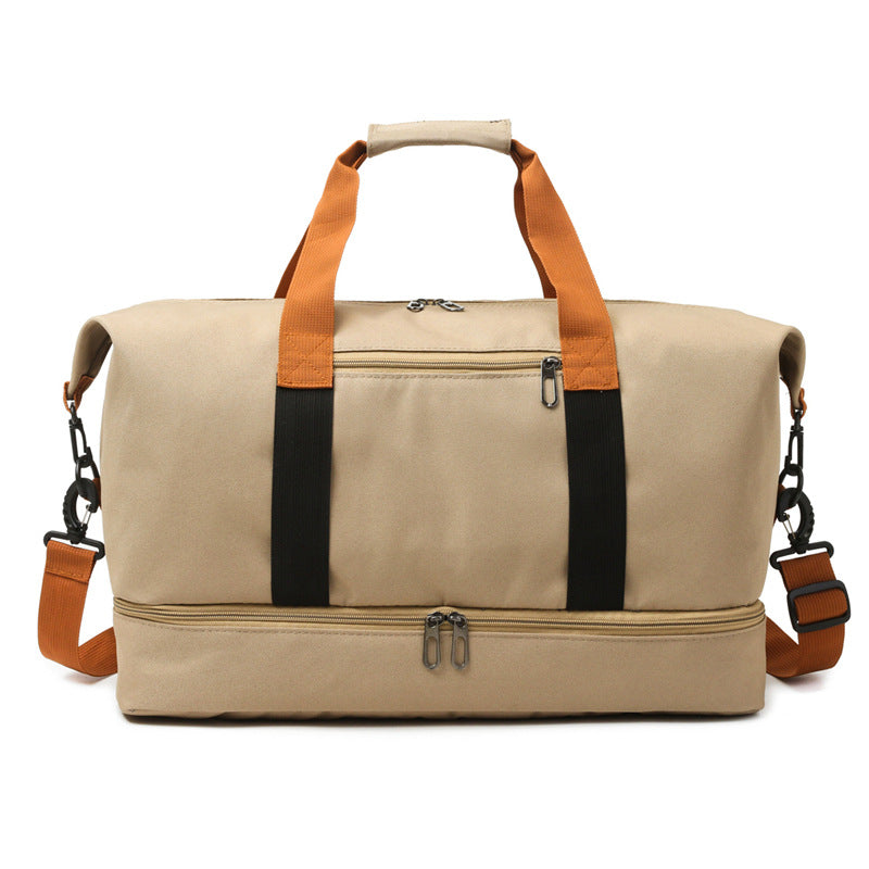 Yoga Fitness Printable Short-distance Couple Portable Travel Bags