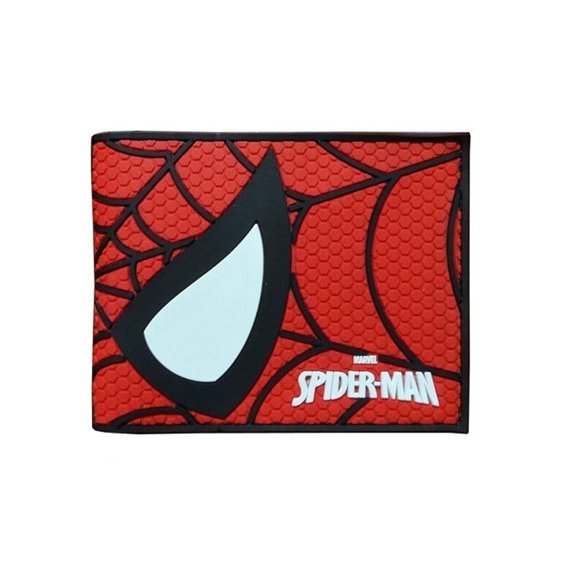 Men's Heros Short Black Spider Green Less Ladies Wallets