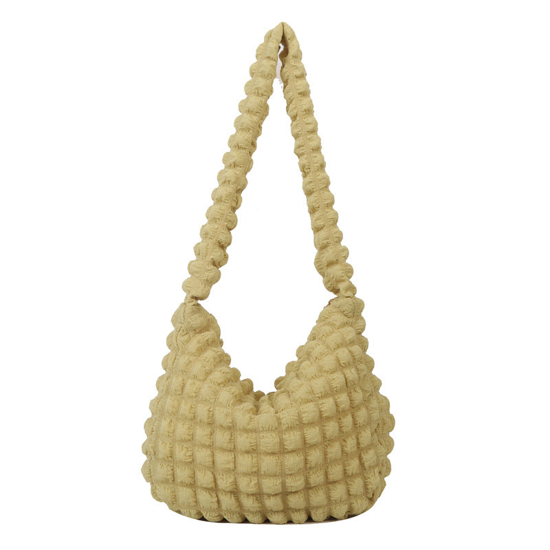 Bubble Flower Family Lunch Daily Commuter Shoulder Bags