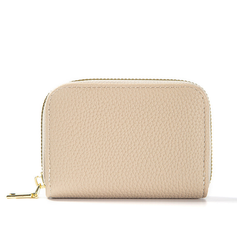 Attractive Swiping Expanding Multiple Slots Zipper Purses