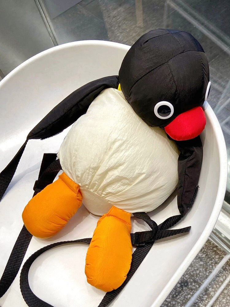 Glamorous Cartoon Penguin Doll Cute Gift Backpacks