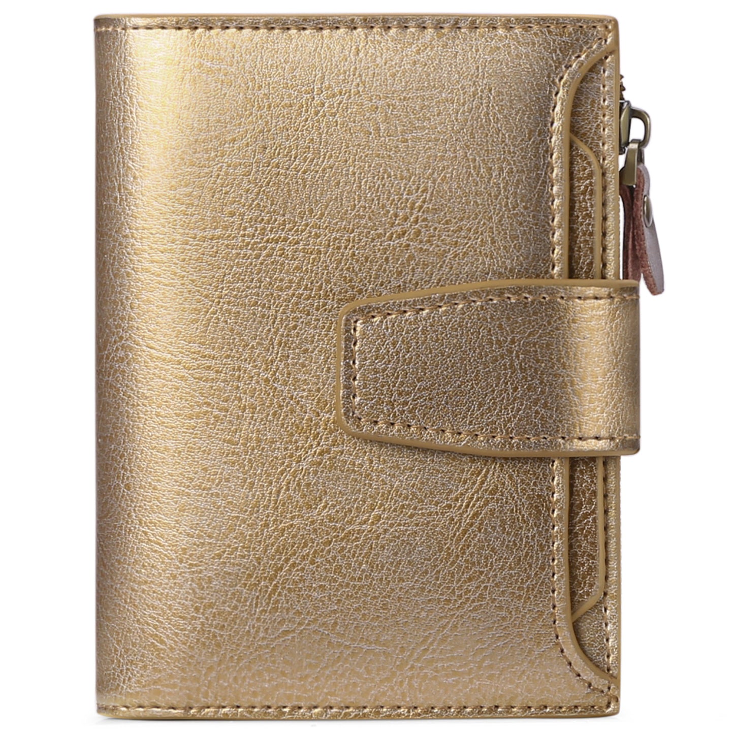 Women's Leather Short Korean Style Multifunctional License Ladies Wallets