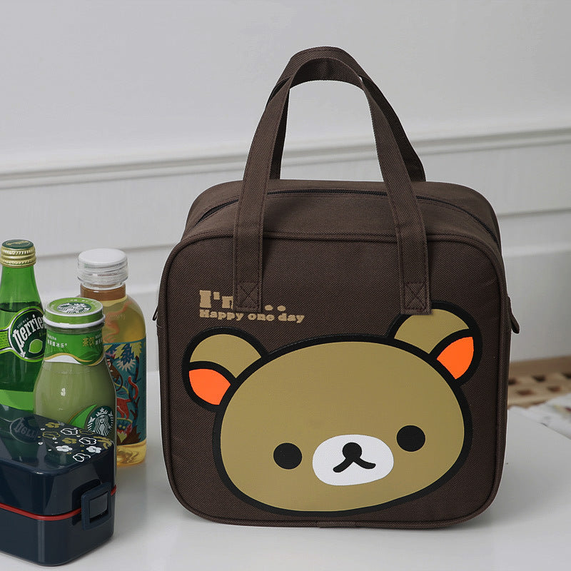 Pretty Women's Cartoon Canvas Lunch Box Bags