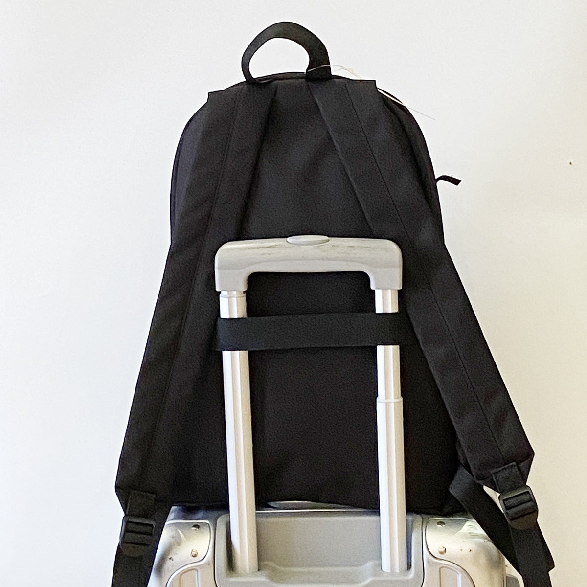 Men's Color Simple Style Schoolgirl Large Printing Backpacks
