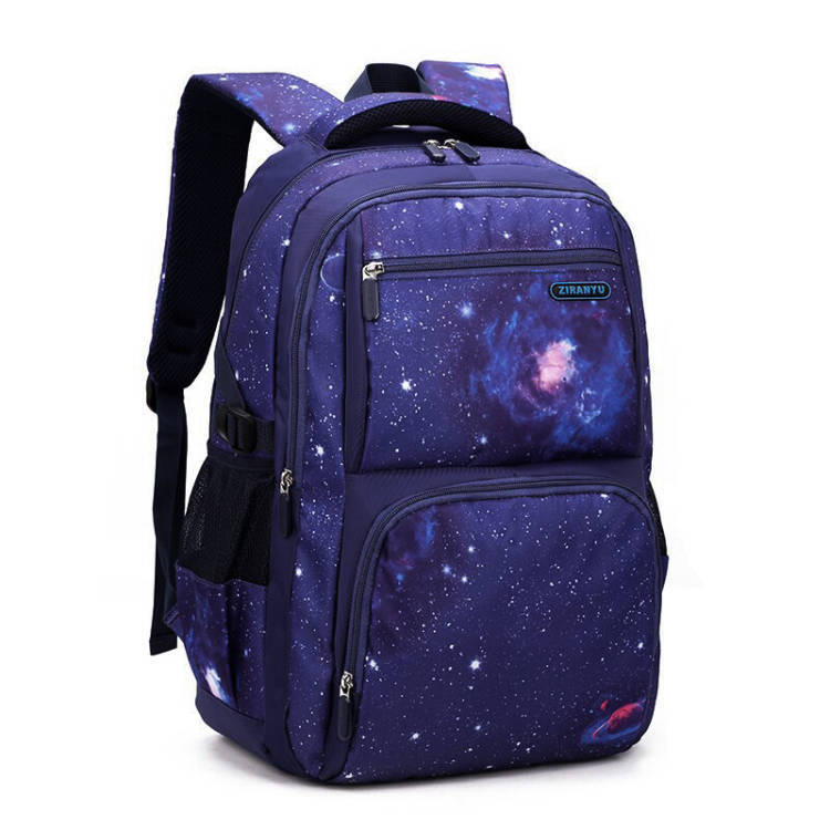 Natural Fish Personality Fashion Starry Sky Backpacks